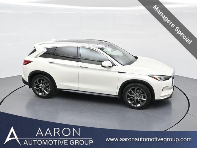 Photo of 2021 Majestic White INFINITI QX50