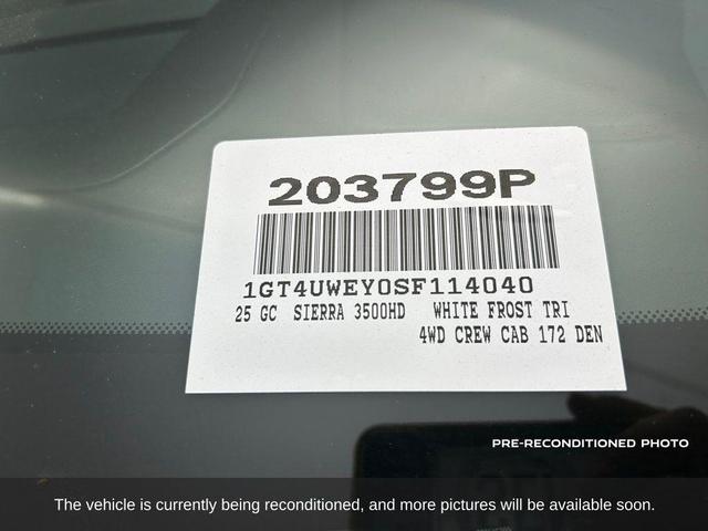 Photo of 2025 White Frost Tricoat GMC Sierra 3500