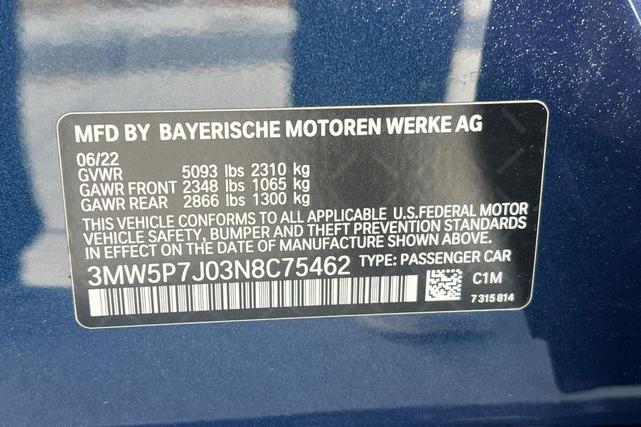 Photo of 2022 Phytonic Blue Metallic BMW 330e