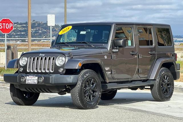 Photo of 2018 Granite Crystal Metallic Clearcoat Jeep Wrangler JK Unlimited