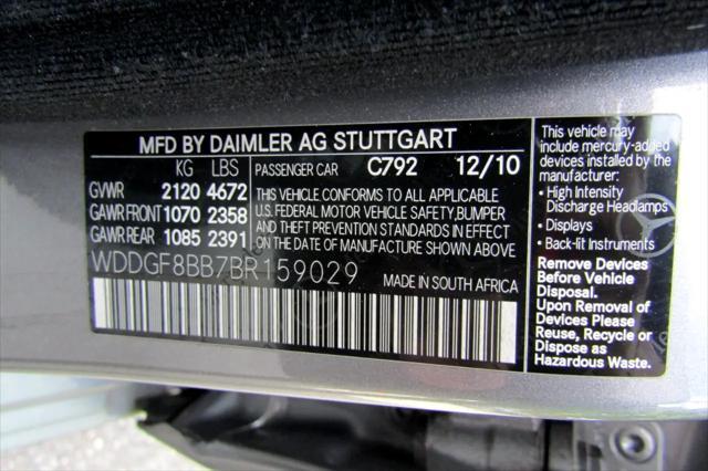 Photo of 2011 Gray Mercedes-Benz C-Class