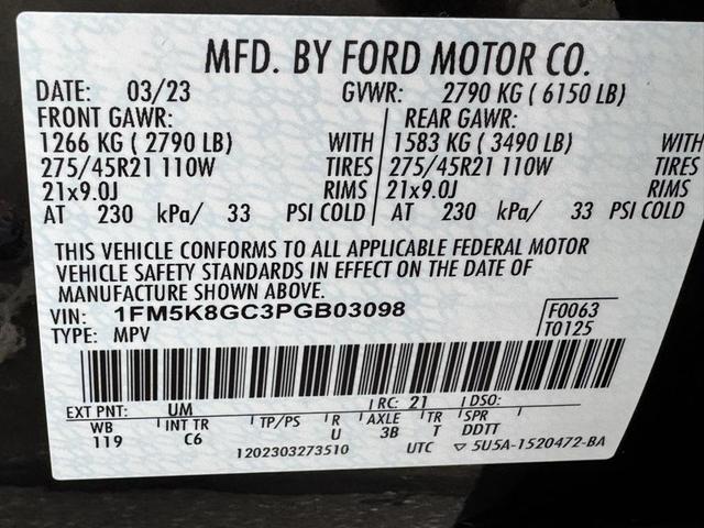 Photo of 2023 Agate Black Metallic Ford Explorer