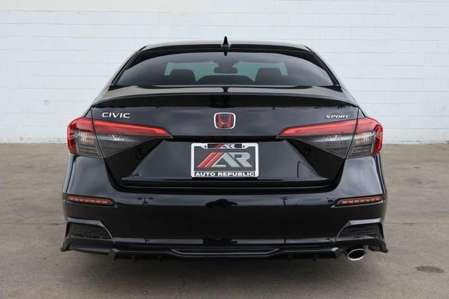 Photo of 2022 Crystal Black Pearl Honda Civic