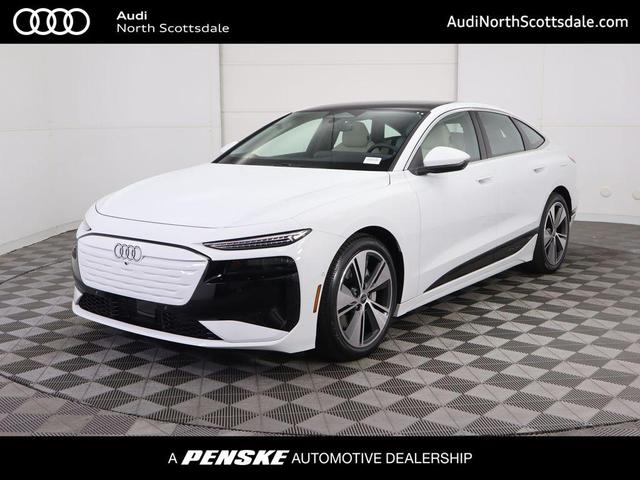Photo of 2025 Glacier White Metallic Audi A6 e-tron