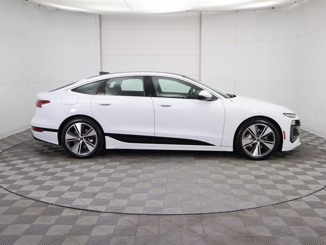 Photo of 2025 Glacier White Metallic Audi A6 e-tron
