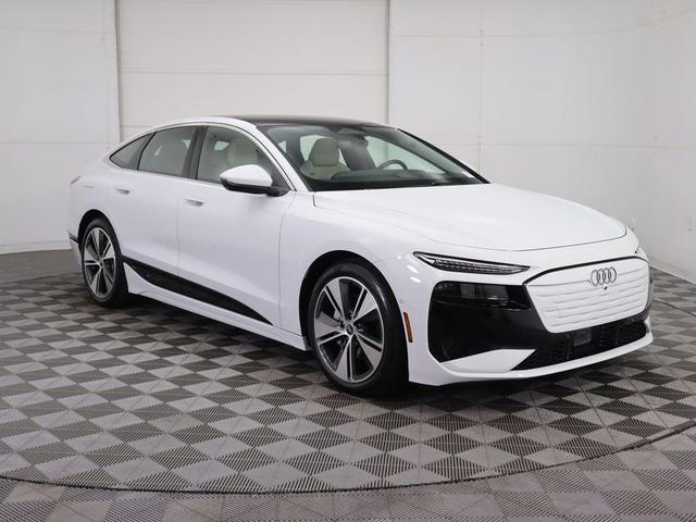 Photo of 2025 Glacier White Metallic Audi A6 e-tron