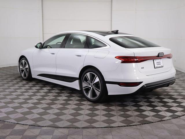 Photo of 2025 Glacier White Metallic Audi A6 e-tron