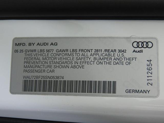 Photo of 2025 Glacier White Metallic Audi A6