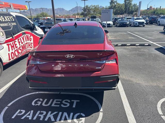 Photo of 2025 Ultimate Red Hyundai ELANTRA HEV