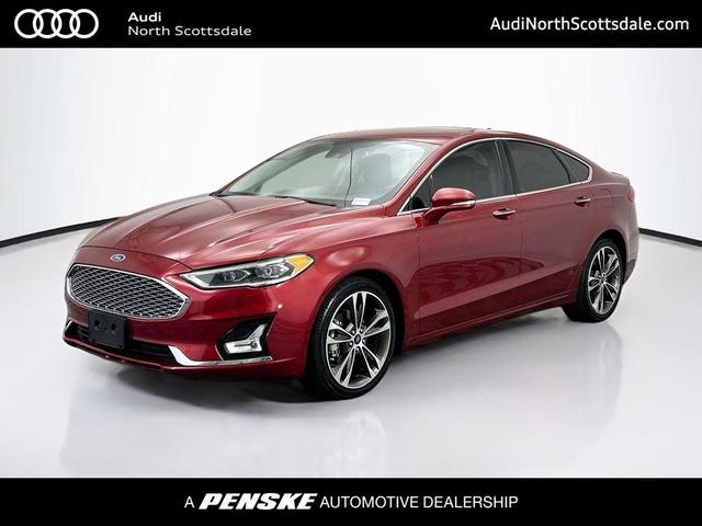 Photo of 2019 RUBY RED TINTED CLEARCOAT Ford Fusion
