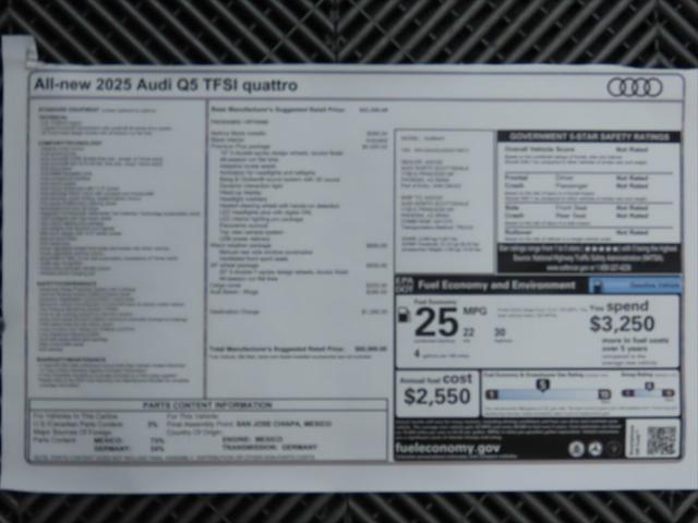 Photo of 2025 Mythos Black Metallic Audi Q5