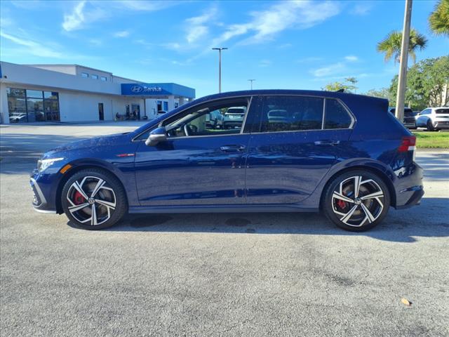 Photo of 2024 Atlantic Blue Metallic Volkswagen Golf GTI