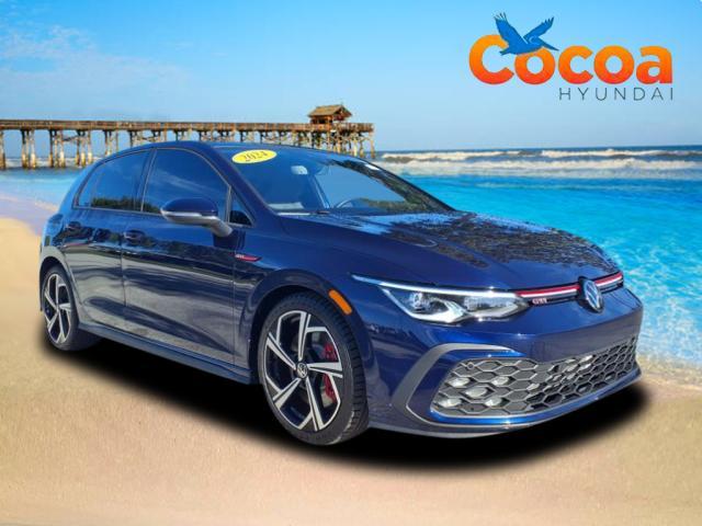 Photo of 2024 Atlantic Blue Metallic Volkswagen Golf GTI