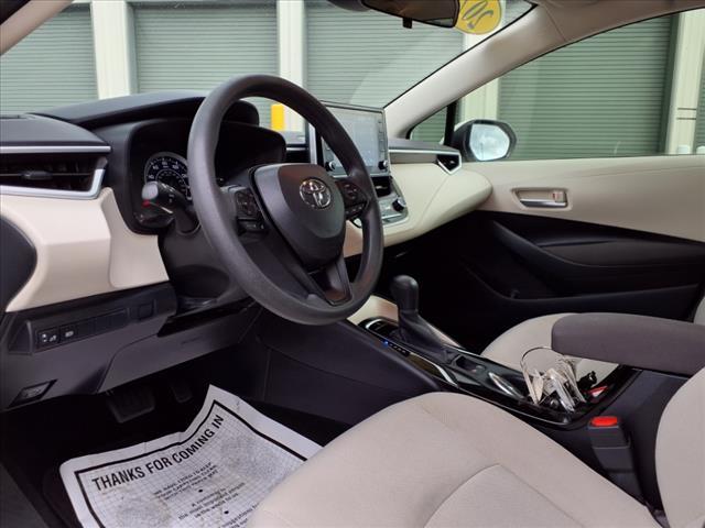 Photo of 2020 White Toyota Corolla