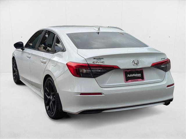 Photo of 2022 Platinum White Pearl Honda Civic