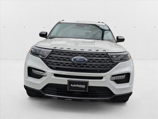 Photo of 2024 Star White Metallic Tri-Coat Ford Explorer
