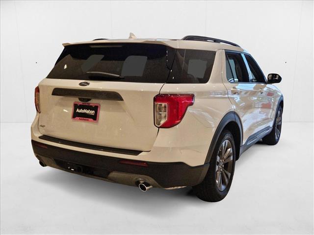 Photo of 2024 Star White Metallic Tri-Coat Ford Explorer
