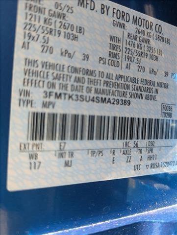 Photo of 2025 Velocity Blue Metallic Ford Mustang Mach-E
