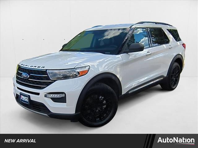 Photo of 2021 Star White Metallic Tri-Coat Ford Explorer