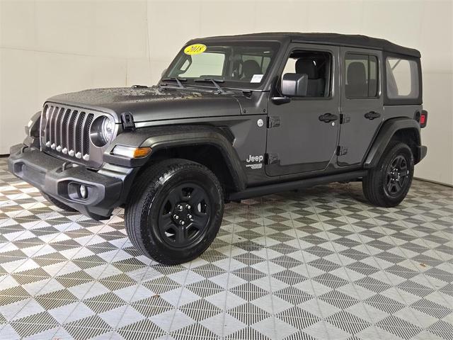 Photo of 2018 Granite Crystal Clearcoat Metallic Jeep Wrangler Unlimited