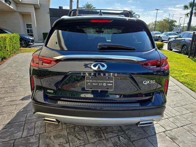 Photo of 2025 Blue INFINITI QX50