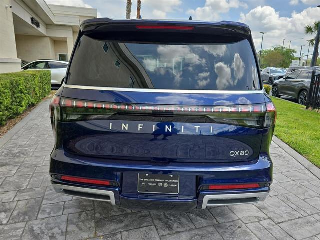 Photo of 2025 Blue INFINITI QX80