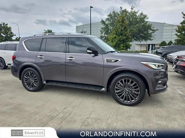 Photo of 2022 Anthracite Gray INFINITI QX80