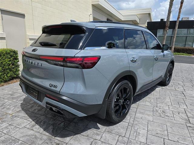 Photo of 2025 Harbor Gray INFINITI QX60