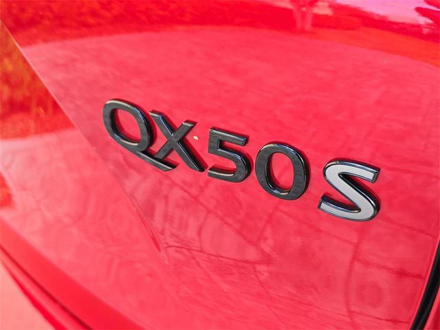 Photo of 2025 Red INFINITI QX50