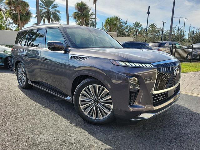 Photo of 2025 Anthracite Gray INFINITI QX80