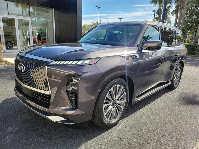 Photo of 2025 Anthracite Gray INFINITI QX80