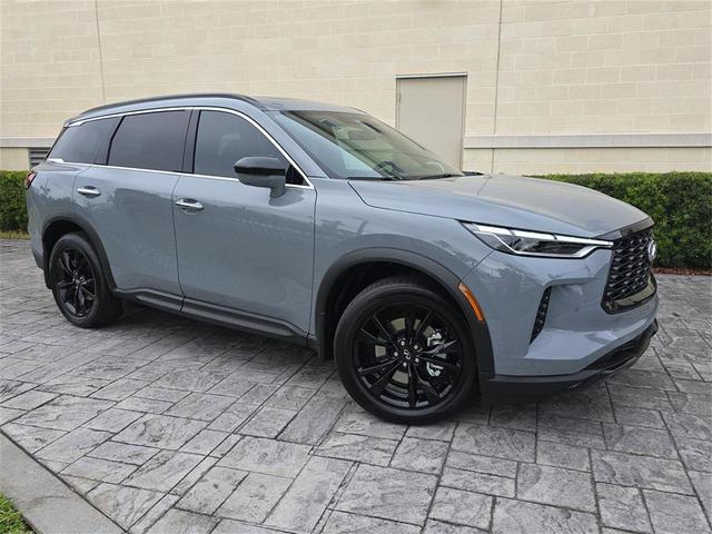 Photo of 2025 Harbor Gray INFINITI QX60