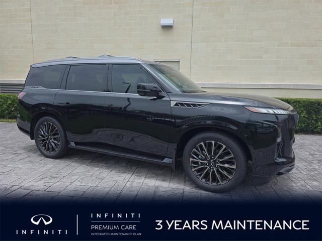 Photo of 2025 Mineral Black/Graphite Shadow INFINITI QX80