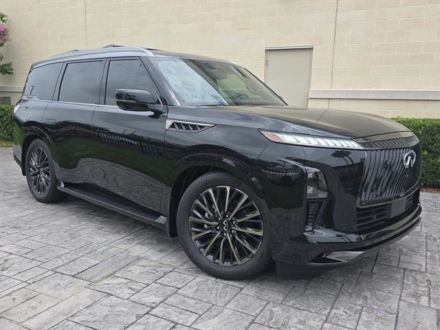 Photo of 2025 Mineral Black/Graphite Shadow INFINITI QX80