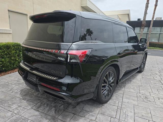 Photo of 2025 Mineral Black/Graphite Shadow INFINITI QX80