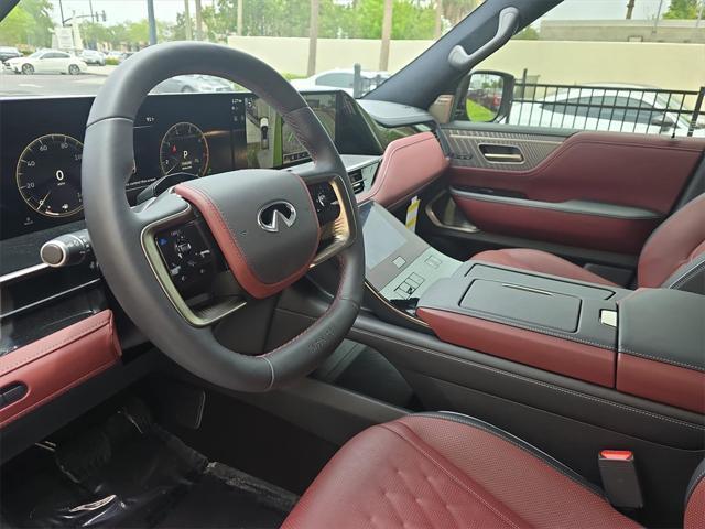 Photo of 2025 Mineral Black/Graphite Shadow INFINITI QX80