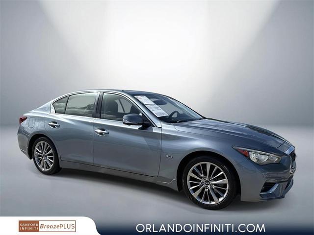 Photo of 2018 Hagane Blue INFINITI Q50