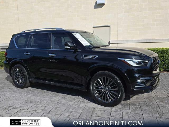 Photo of 2024 Mineral Black INFINITI QX80