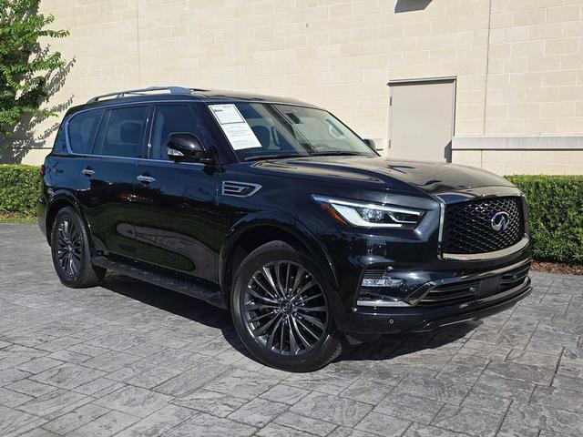 Photo of 2024 Mineral Black INFINITI QX80