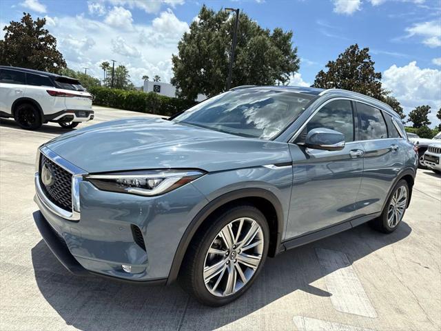 Photo of 2022 Slate Gray INFINITI QX50