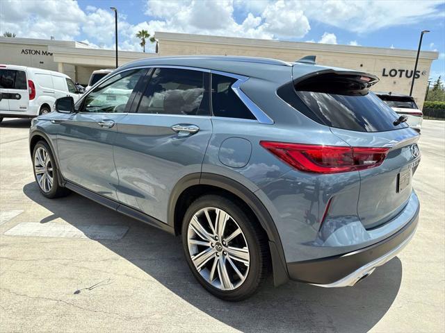 Photo of 2022 Slate Gray INFINITI QX50