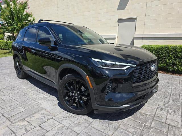 Photo of 2025 Mineral Black INFINITI QX60