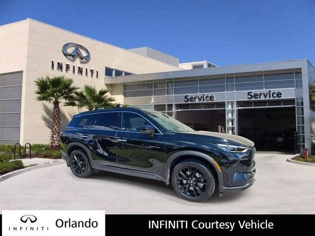Photo of 2025 Mineral Black INFINITI QX60
