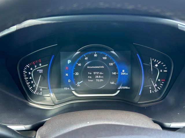 Photo of 2020 Stormy Blue Hyundai SANTA FE