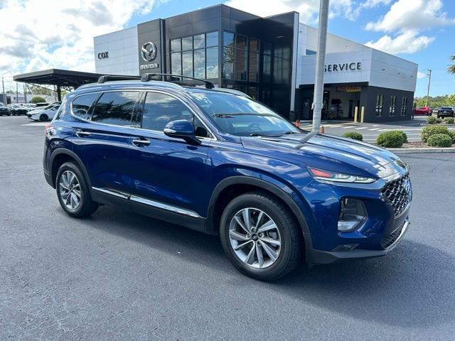 Photo of 2020 Stormy Blue Hyundai SANTA FE