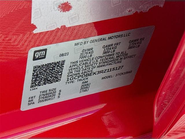 Photo of 2024 Red Chevrolet Silverado 1500