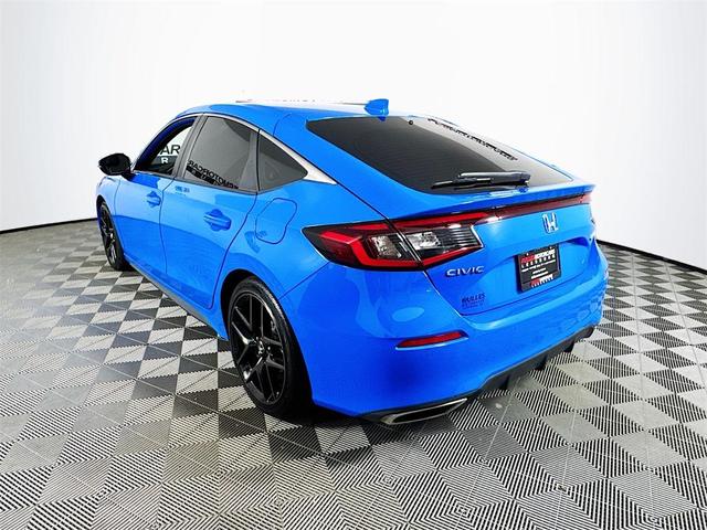 Photo of 2024 Boost Blue Pearl Honda Civic
