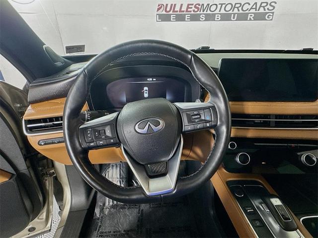 Photo of 2022 Warm Titanium / Black Obsidian INFINITI QX60