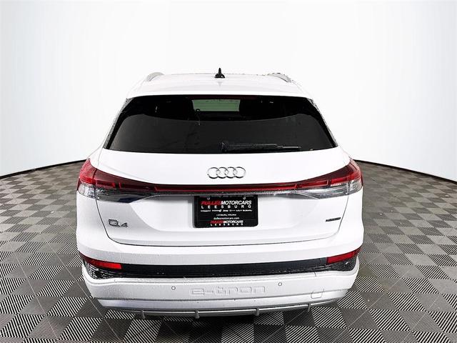 Photo of 2024 Glacier White Metallic Audi Q4 e-tron