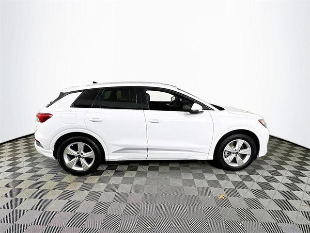 Photo of 2024 Glacier White Metallic Audi Q4 e-tron